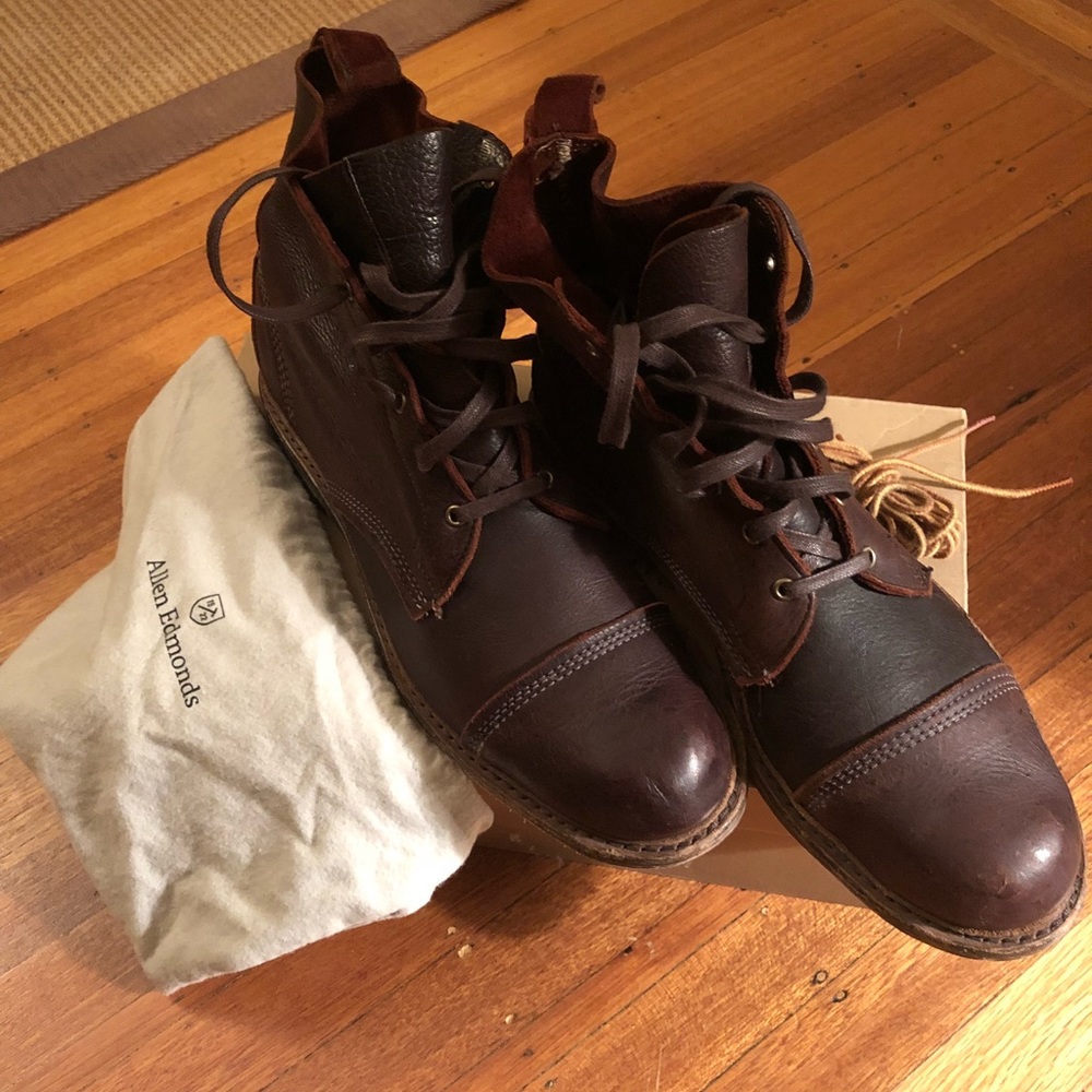 Allen Edmonds Normandy trench boot